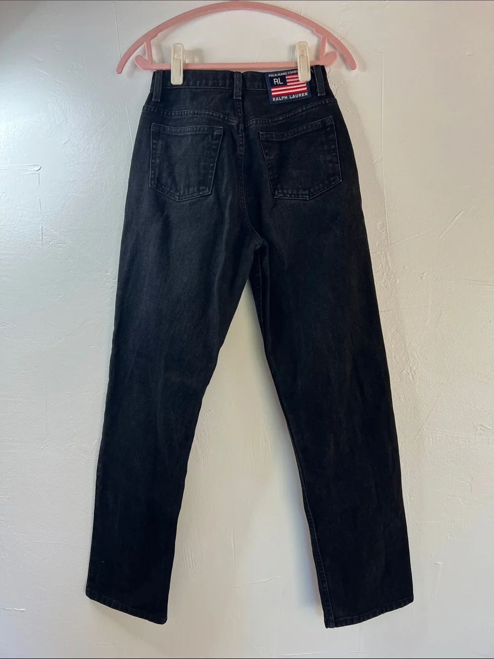 Vintage women’s Polo Jeans Company Black Relaxed Fit‎ Jeans